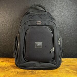 Black Neotech Laptop Backpack Travel Work School Bag Pockets Bank of America BOA